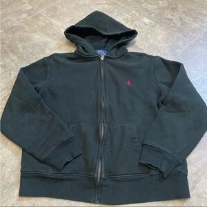 Polo Ralph Lauren, full zip, fleece jacket, kids size large
